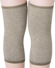 Men Women Cashmere Knee Braces Supports Leg Warmer Winter Warm Thermal Wool Cycl