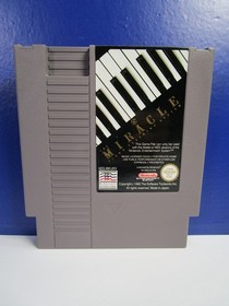 SELTEN Vintage NES NINTENDO MIRACLE PIANO VIDEOSPIEL Karton ORIGINAL kostenloser UK-Versand