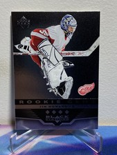 2005-06 Upper Deck BLACK DIAMOND Hockey JIM HOWARD #207 ROOKIE