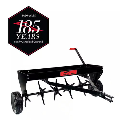 40 In. Tow-Behind Plug Aerator for Lawn Tractors and Zero-Turn Mowers
