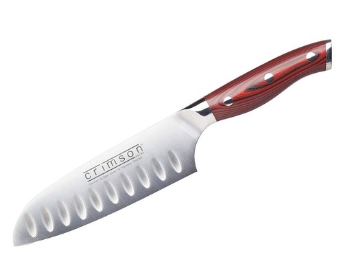Cutco 1766 Santoku Chef Knife & 1768 Spreader Set – NOS, Classic Black DD Edge