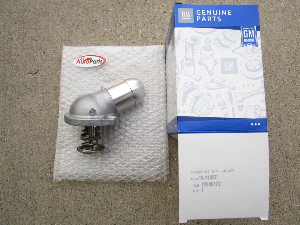 04 - 07 BUICK RAINIER 5.3L ДВИГАТЕЛЯ ОХЛАЖДАЮЩЕЙ ЖИДКОСТИ ТЕРМОСТАТ С КОРПУСОМ OEM НОВЫЙ - Изображение 3 из 4