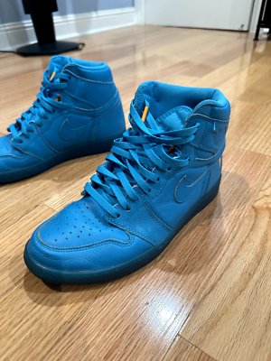 2017 Nike Air Jordan 1 Retro High Gatorade Blue Lagoon US  display picture 2