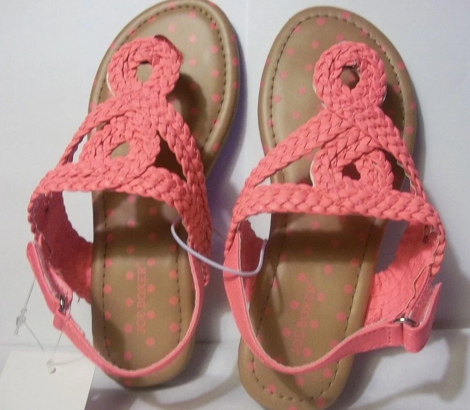 Sandalias Piper para niñas pequeñas NORA Tacón de 1/4", cierre de gancho y bucle. TNM Foto 2 de 3