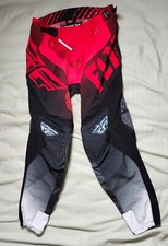 FLY RACING LITE 30 PANTS BLACK & RED SIZE 30 ...
