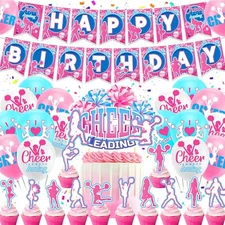 Cheerleading Birthday Party Decorations Cheerleader Birthday Party Supplies I...
