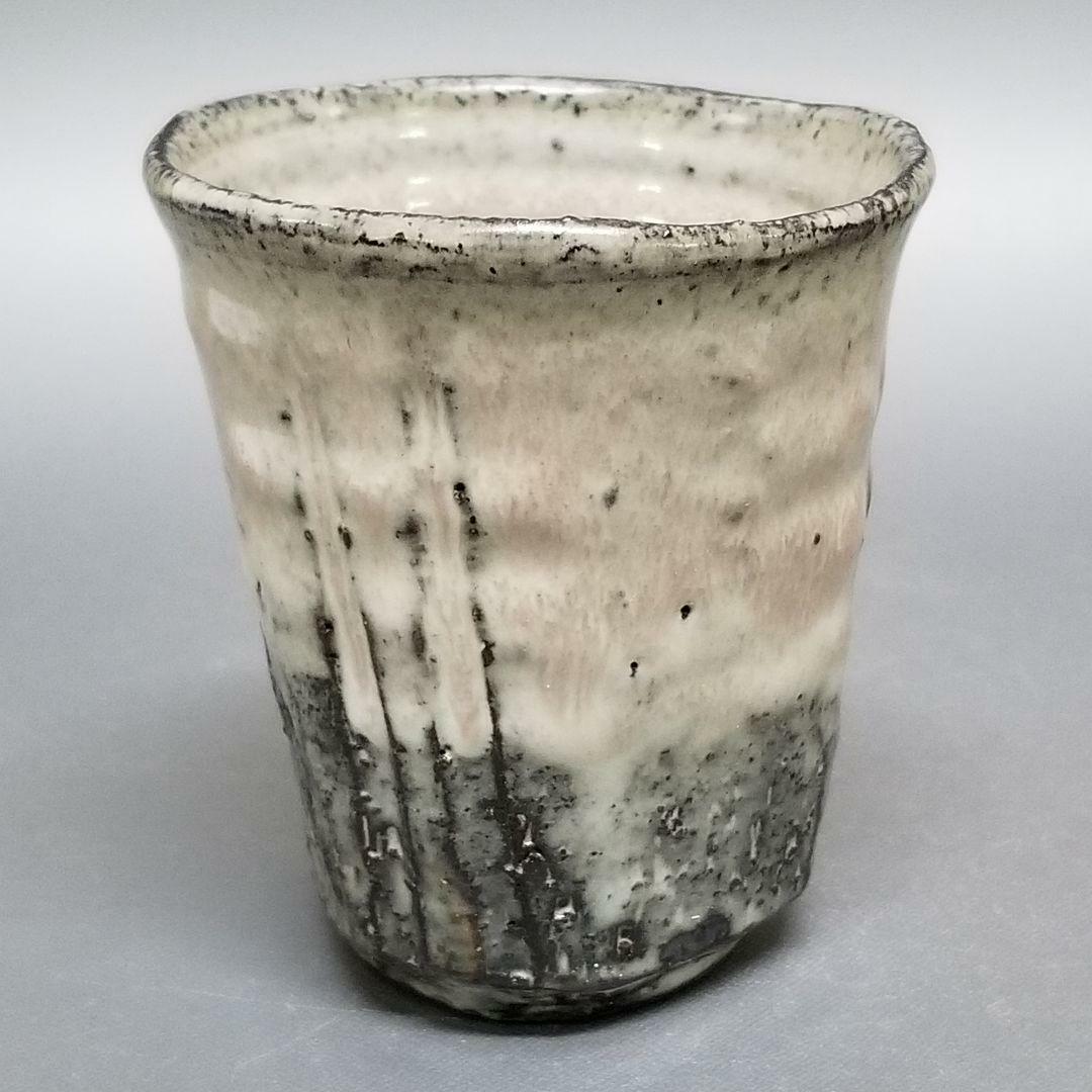 WC40)Japanese Pottery Free Cup/Tea Mug wabi/sabi artist Kunisuke