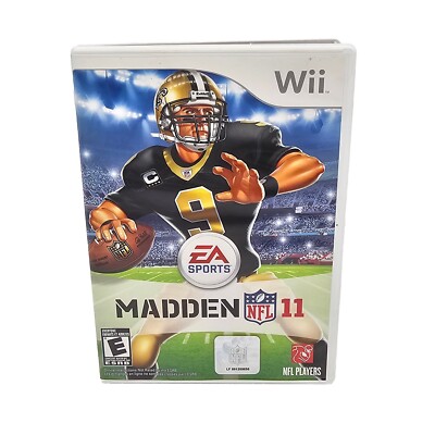 Madden NFL 11 (Nintendo Wii 2010) Video Game 2011 Complete 14633193510 ...
