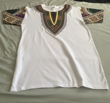 African Print Y-shirt