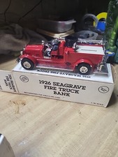 ERTL 1926 Seagrave Fire Truck Bank- Chevrolet. 9071