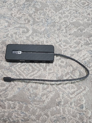 HP HSA-Q001PR USB-C Mini Docking Station WORKS PERFECT