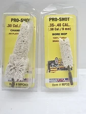 Pro-Shot .30 Cal./.308 Cal Chamber Mop / Pro-Shot .35-.40 Bore Mop Set