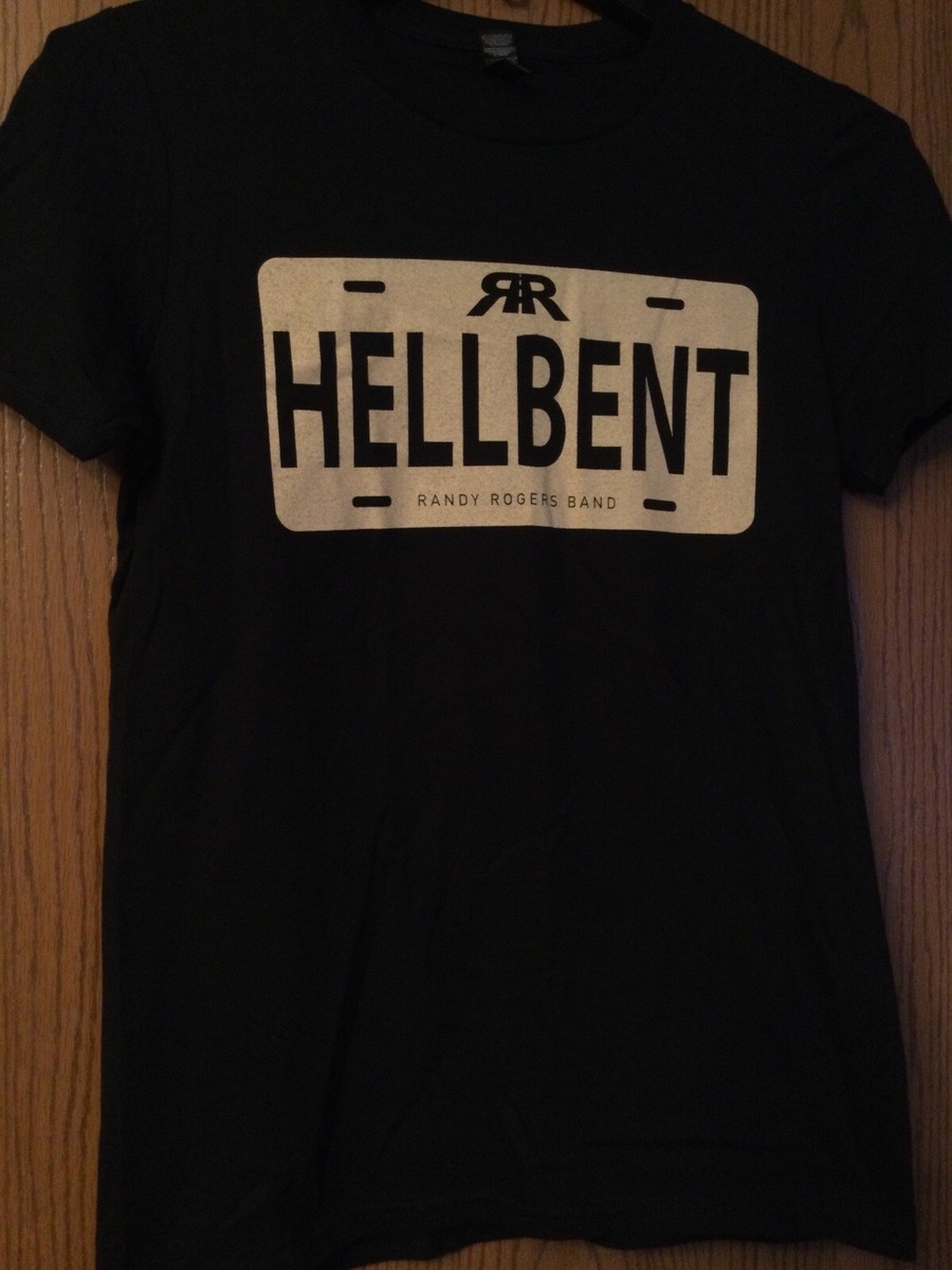 Randy Rogers Band “Hellbent” Black Shirt S Anvil Unisex
