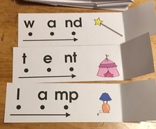 CVCC Word - Blending Cards- Reading Activity Set - Teaching Supplies