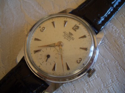 AUDIX WATCH GENEVE -UNITAS 176 O UT 176 -VINTAGE1950!- PRESTIGETRÄCHTIG -FUNKTIONIERT!