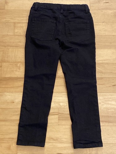 Cat & Jack Kids Pants Size 10 Black Skinny Stretch School Walking Adjustable - Picture 5 of 8