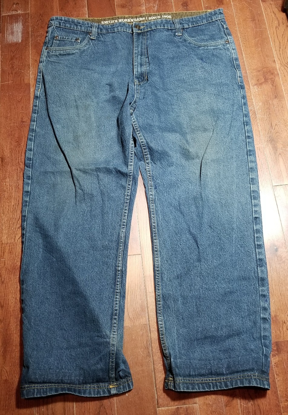 Blue Jeans 42x30* 1906 Demin Stains 