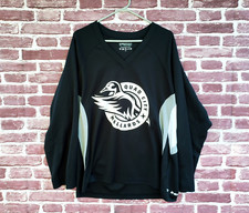 🔥 Quad City Mallards Tron Player Worn Practice Hockey Jersey Large L ECHL CHL