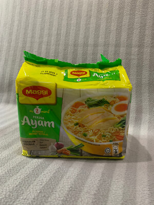 Instant Noodles MAGGI Chicken 2-Minutes 1 Pack x 5 pcs FREE Shipping