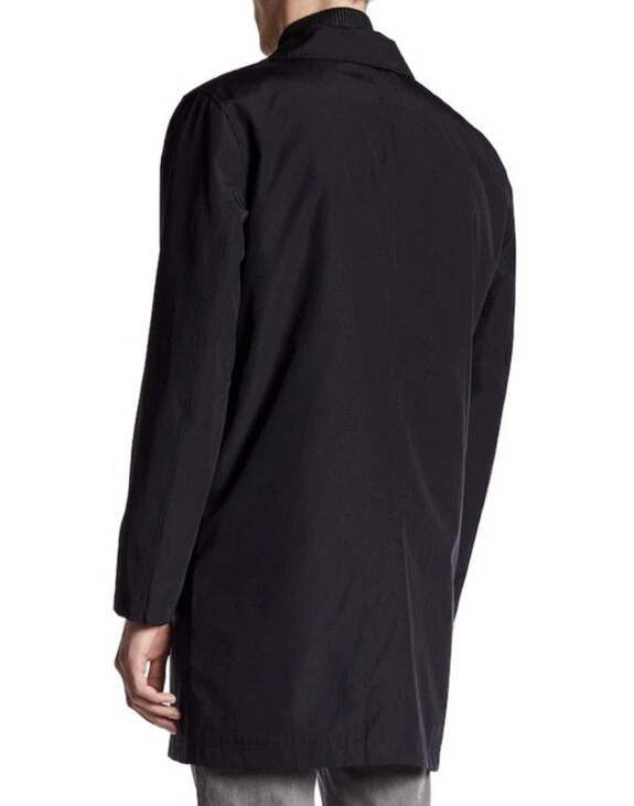 Michael Kors Conway Interno Gilet Cappotto con Cappuccio Navy Taglia M. Nuovo con etichette $450