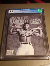 BECKETT BASEBALL CARD MONTHLY #63 BO JACKSON ⚡️CGC 8.5⚡LOW NEWSSTAND POP⚡️ICONIC