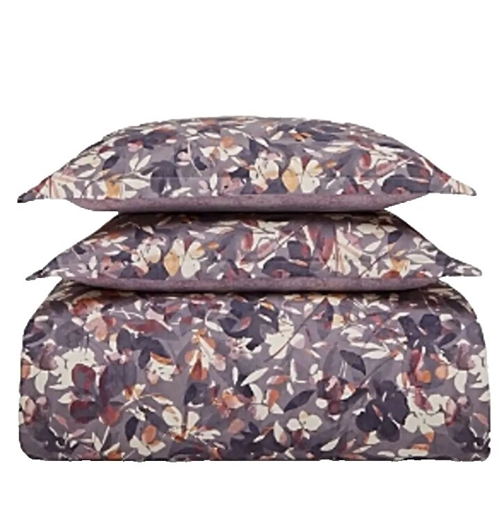 Twill Floral Fundas de edredón y Juegos de Cama