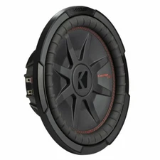 KICKER 48CWRT121 CompRT 12" Dual 2-Ohm 1000W Shallow Car Audio Power Subwoofer