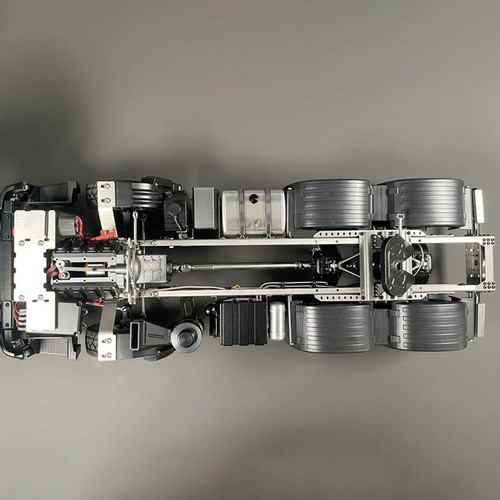 1/14 RC Tractor Truck Tow Vehicle Metal 6x4 Chassis Speed Transmission Sound - Picture 6 of 9