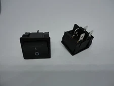 2Pc Pack Lot KCD1-5 T125 10A 250VAC CQC CE Power Button Rocker Boat Switch 4 Pin