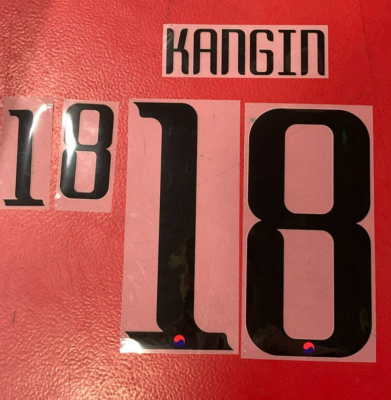 Flocage Officiel Corée Du Sud Kang In Lee - Maillot Domicile 2024/2026 - Noir