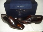 100% AUTHENTIC NEW MEN PRADA BROWN PENNY LOAFERS/DRIVERS UK 9/US 10 — photo 4