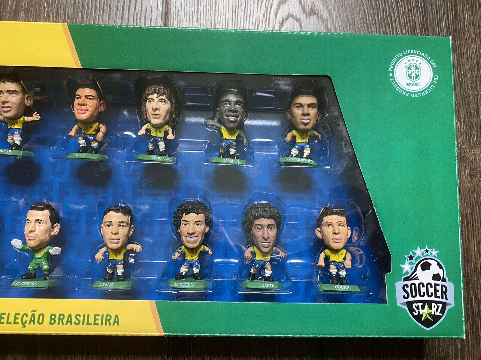 Soccerstarz Brasil 2014 bonecos Colecionaveis seleção copa do