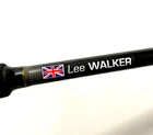 Personalised fishing rod tackle box name decals stickers with flag
