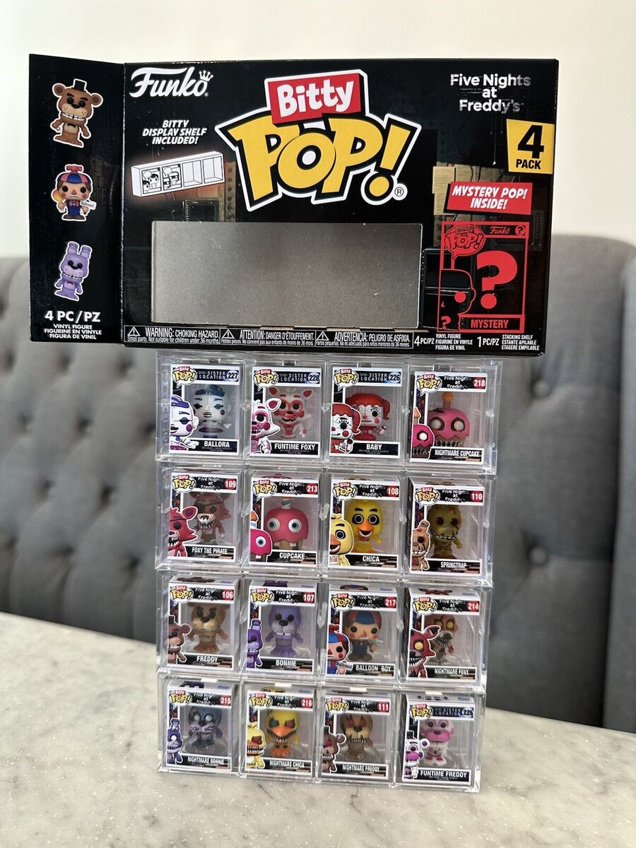 Funko Bitty Pop FNAF Five Nights At Freddy's Full Complete Funko Bitty Pop FNAF Five Nights At Freddy's Full Complete
