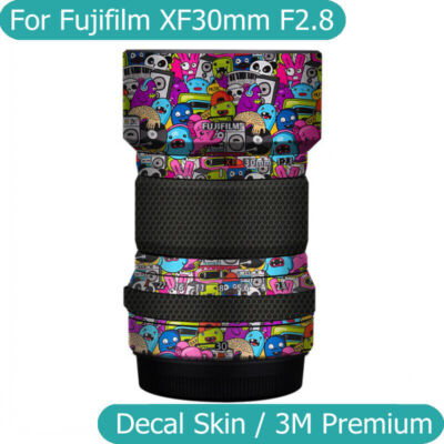 For Fujifilm XF 30mm F2.8 R LM WR Macro Decal Skin Vinyl Wrap Film Lens Sticker