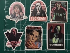 Scream Ghostface Sidney Billy YOU PICK Waterproof Sticker Decal Laptop Bottle