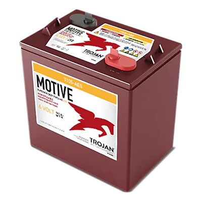 Trojan T105-AES 6V Superior Deep Cycling VRLA AGM Battery BCI GC2