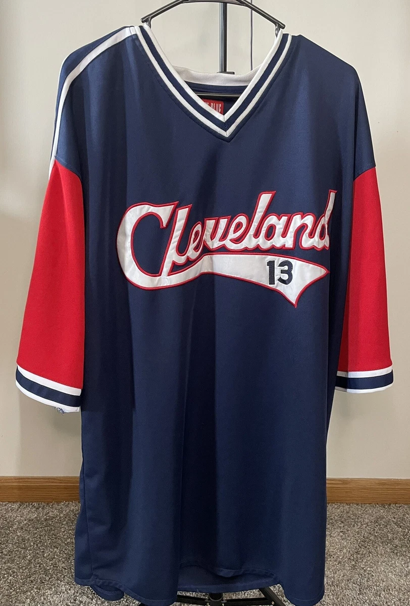 Raw Blue Classics Cleveland 13 Jersey 2XL Cleveland Jersey eBay