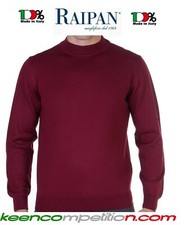 RAIPAN MAGLIA COLLO LUPETTO UOMO IN MISTO LANA RASATA MADE IN ITALY VARI COLORI
