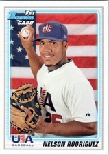 2010 Bowman Draft Prospects #BDPP107 Nelson Rodriguez Team USA