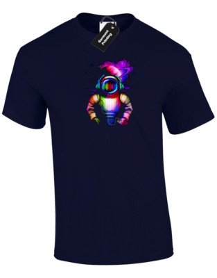 ASTRONAUT DJ HERREN T-SHIRT TEE COOLE MUSIK MUSIKER DESIGN LUSTIGE QUALITÄT NEU