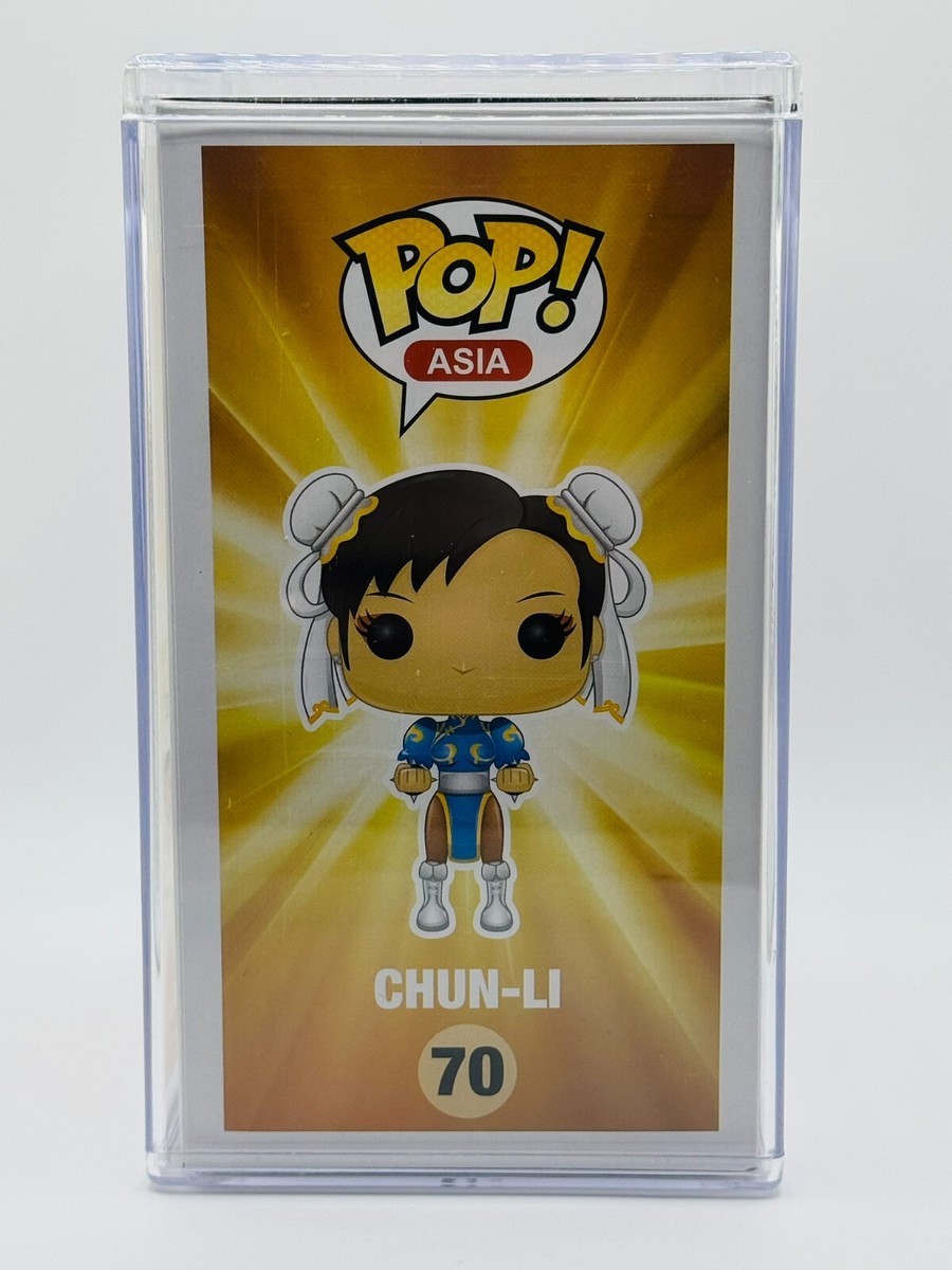 Funko Pop Asia CUSTOM Street Fighter #70 CHUN-LI in RED