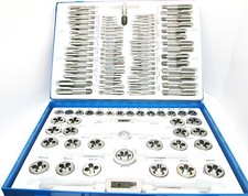 Metric Tap  Die Set Professional 110 Pc Alloy Steel Tap Wrench New TZ  TP096