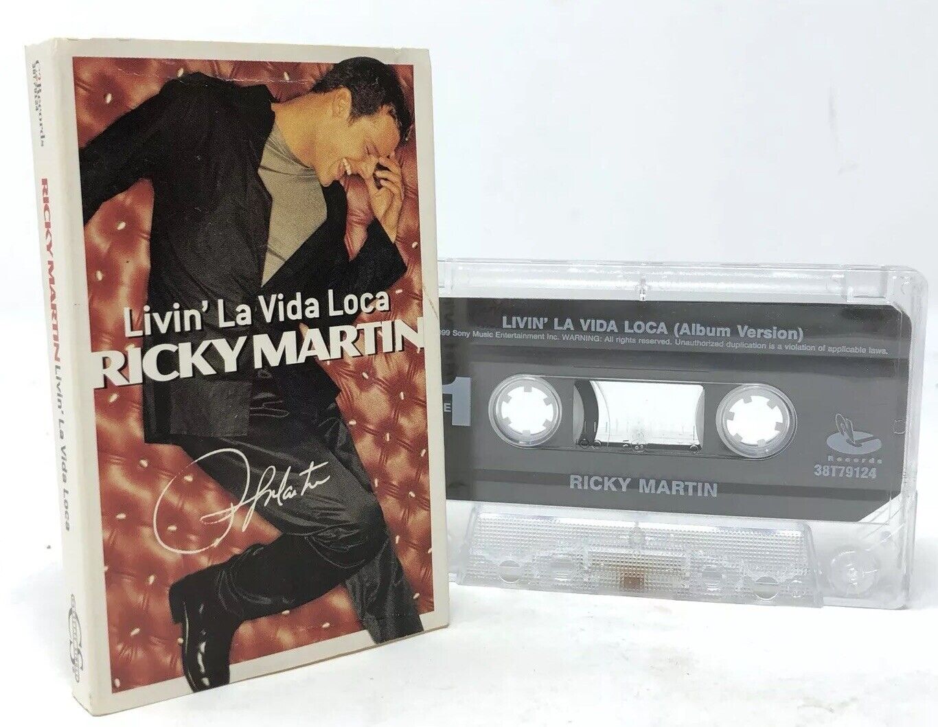 Ricky Martin Livin La Vida Loca Cassette Tape Single Album Spanish Version For Sale Online