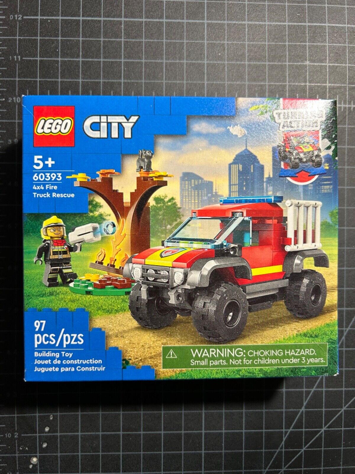 LEGO CITY: 4x4 Fire Truck Rescue (60393)
