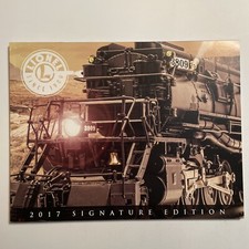 New Lionel 2017 Train Catalog Signature Edition Volume 1 O Gauge Dealer Catalog