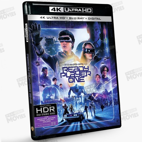 Ready Player One (2018) 4K Ultra HD Blu-ray 2-Disc US Release w/Tye Sheridan - 第 1/3 張圖片