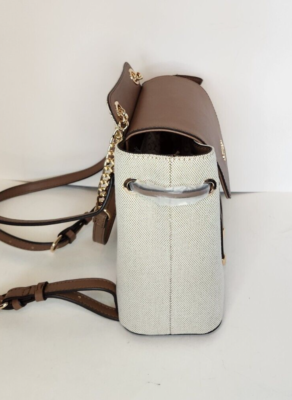 GUESS Tatiana Brown Backpack Shoulder Bag- NWT | eBay display picture 2