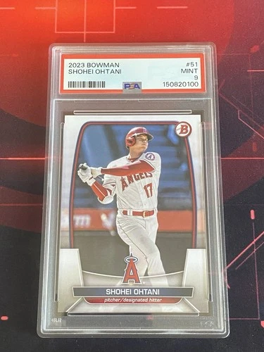 2023 Bowman - Shohei Ohtani #51 - Los Angeles Angels PSA 9