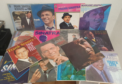 Primo Lot 15x LP Frank Sinatra Greatest Hits That's Life Moonlight The best of
